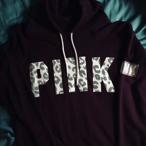 Funnel neck hoodie from PINK